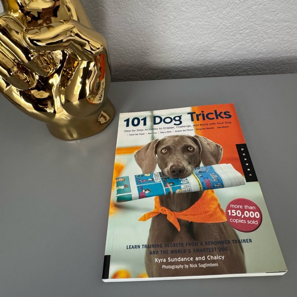 101 Dog Tricks Book.  In Like New Condition.